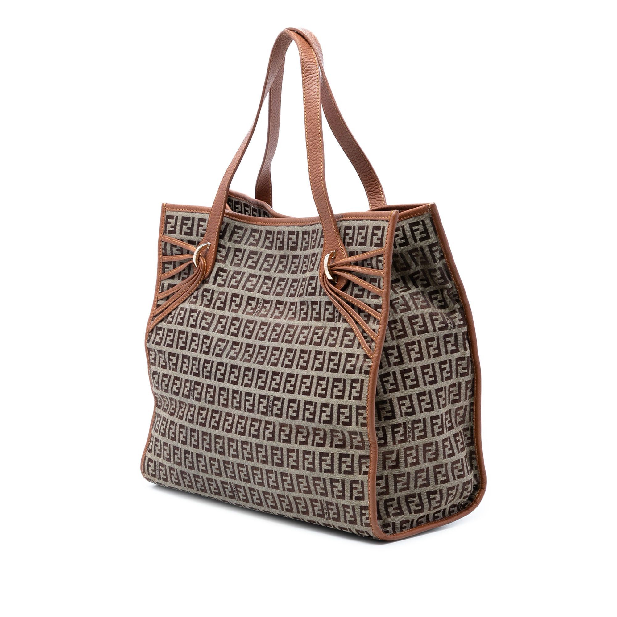 Fendi Zucchino Canvas Tote Size ONE SIZE - 2 Thumbnail