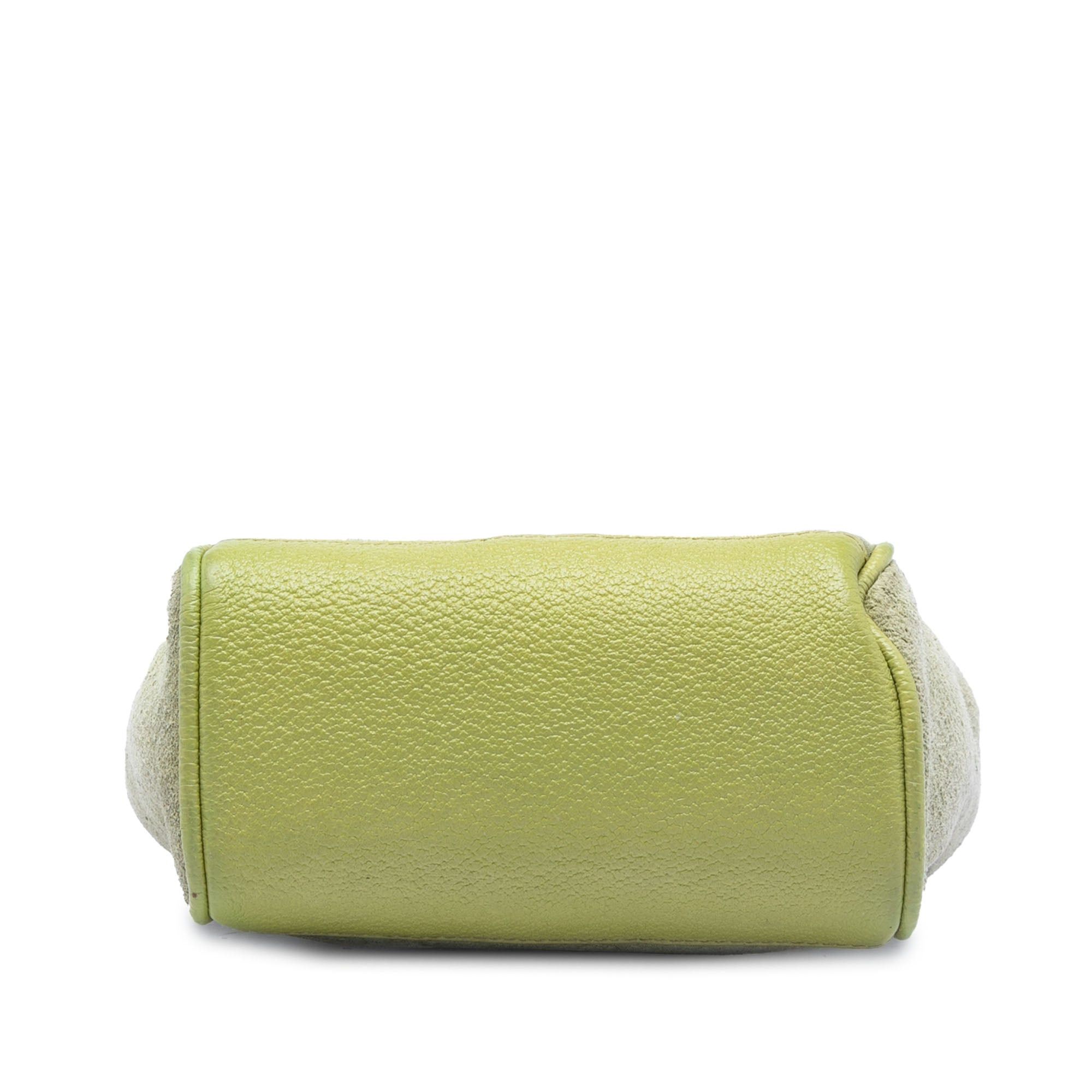 Gucci Suede Bamboo Satchel Size ONE SIZE - 3 Thumbnail