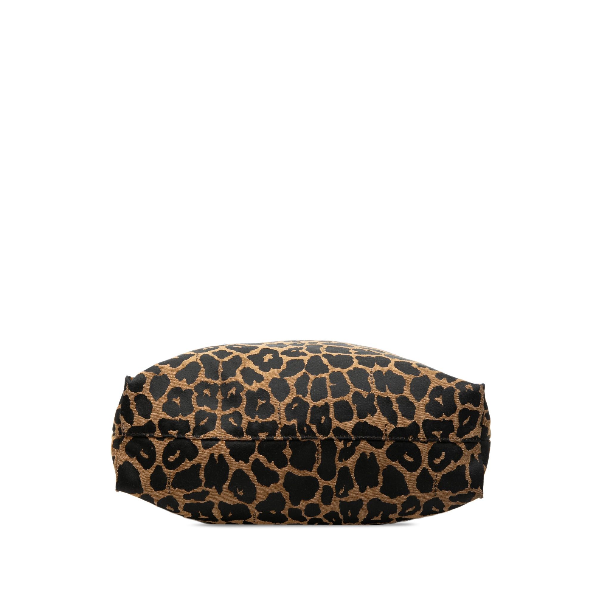 Fendi Leopard Print Canvas Tote Size ONE SIZE - 3 Thumbnail