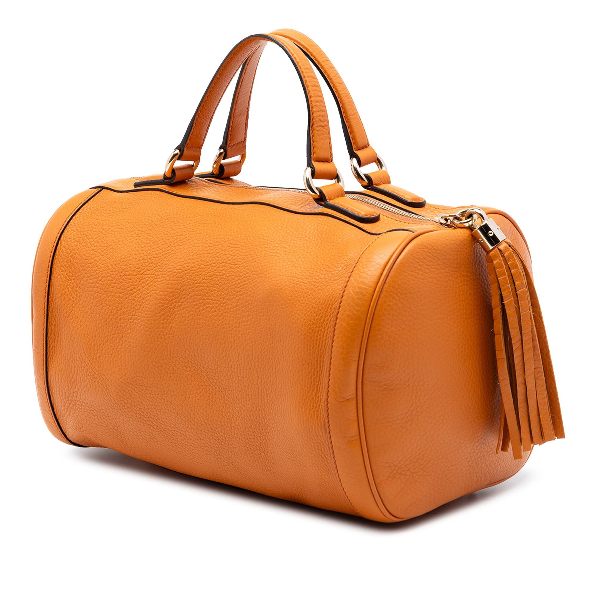 Gucci Medium Pebbled Calfskin Soho Boston Bag Size ONE SIZE - 2 Thumbnail