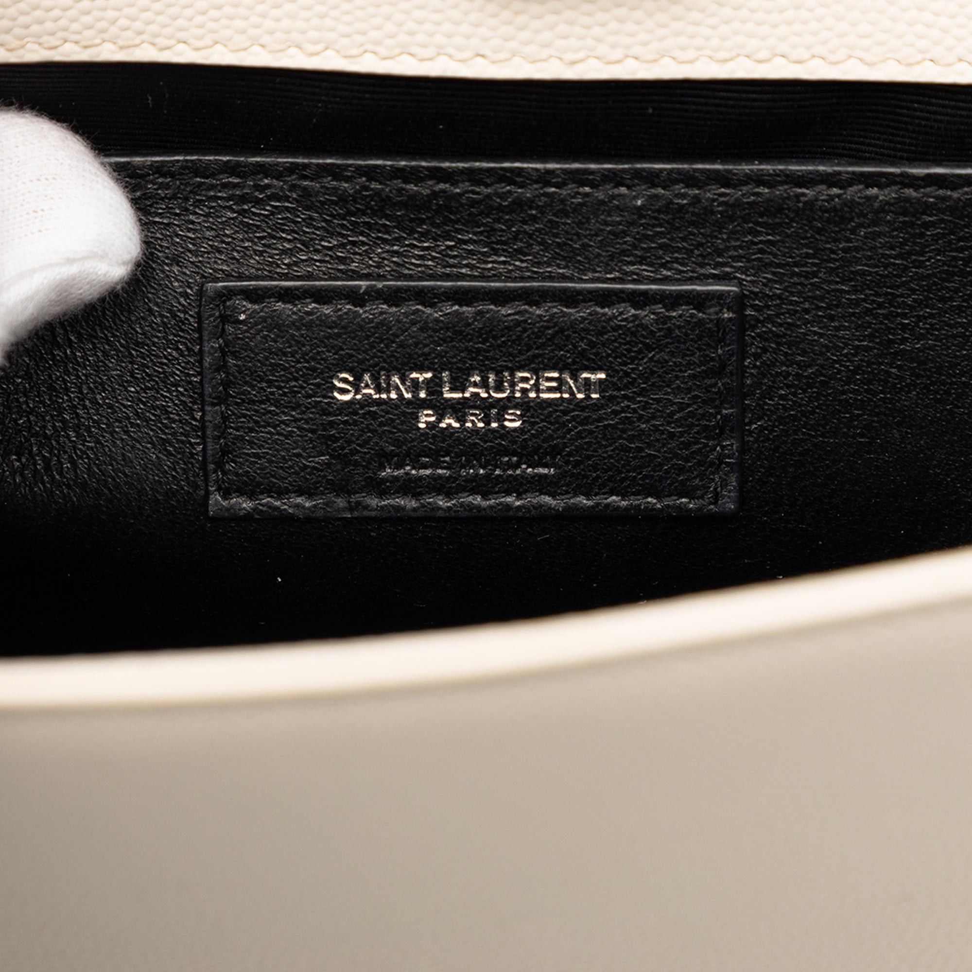 Saint Laurent Paris Small Grain de Poudre Monogram Kate Tassel Crossbody Size ONE SIZE - 5 Thumbnail