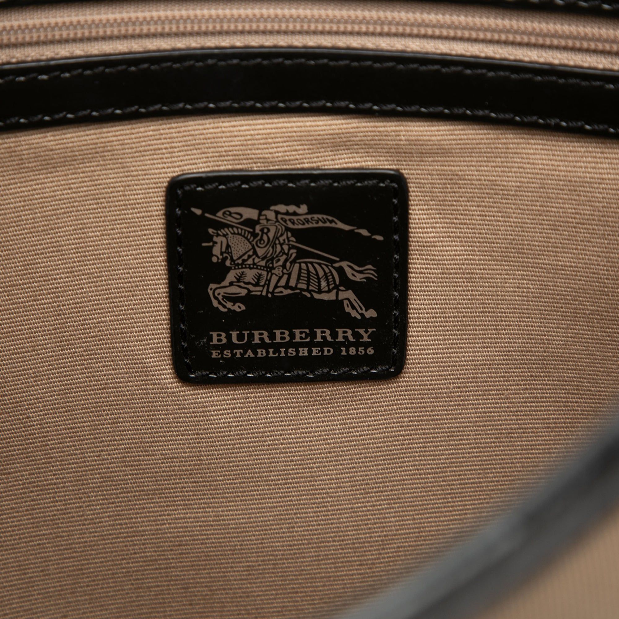 Burberry Supernova Check Coated Canvas Larkin Hobo Size ONE SIZE - 5 Thumbnail