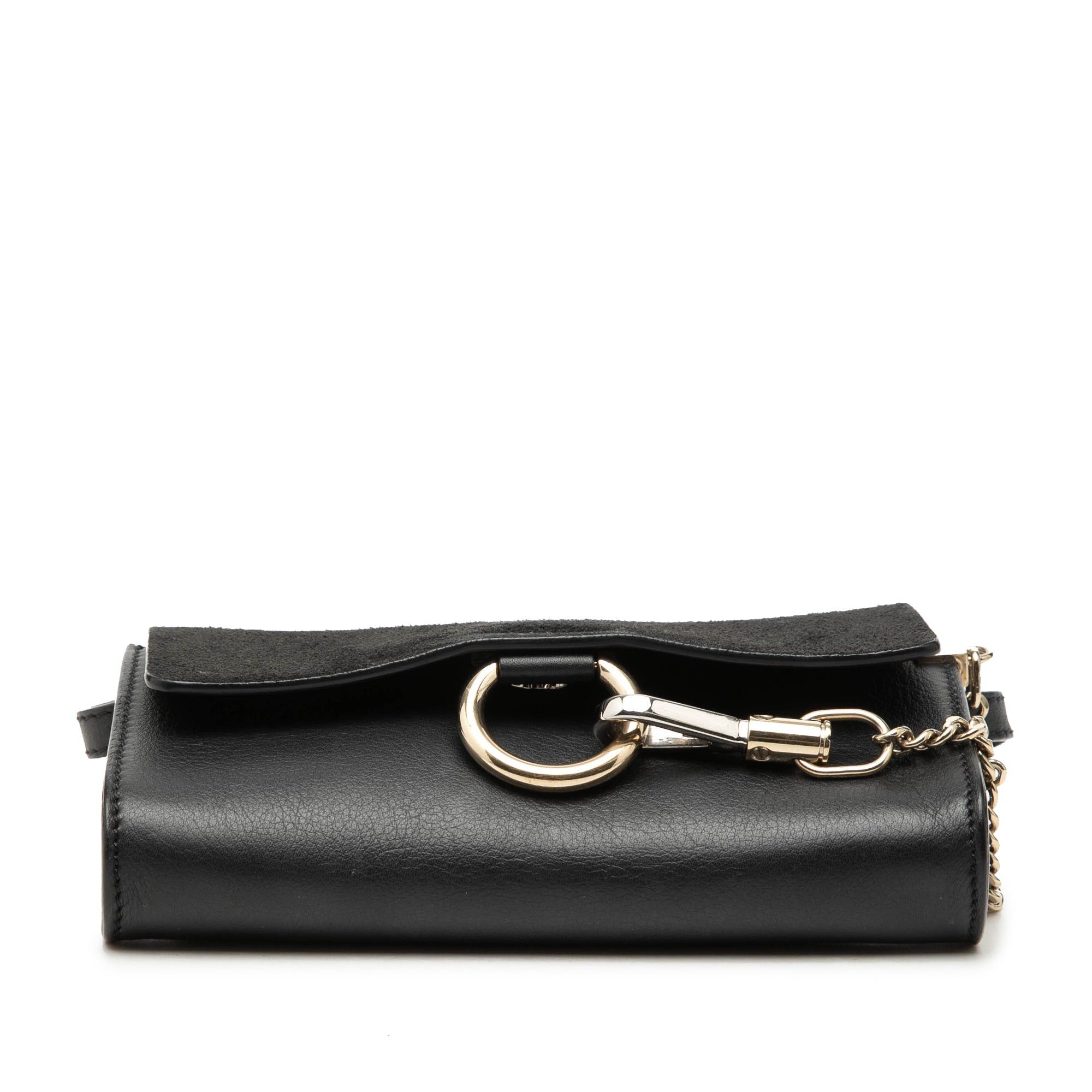 Chloe Mini Calfskin and Suede Faye Chain Crossbody Size ONE SIZE - 3 Thumbnail