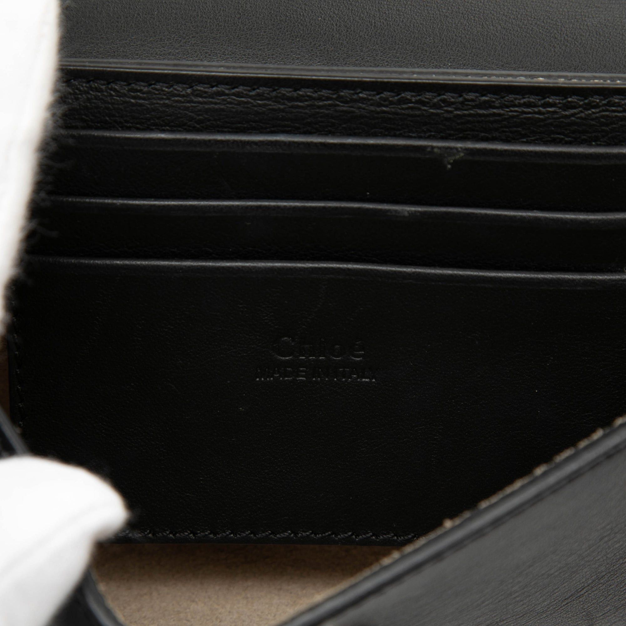 Chloe Mini Calfskin and Suede Faye Chain Crossbody Size ONE SIZE - 5 Thumbnail