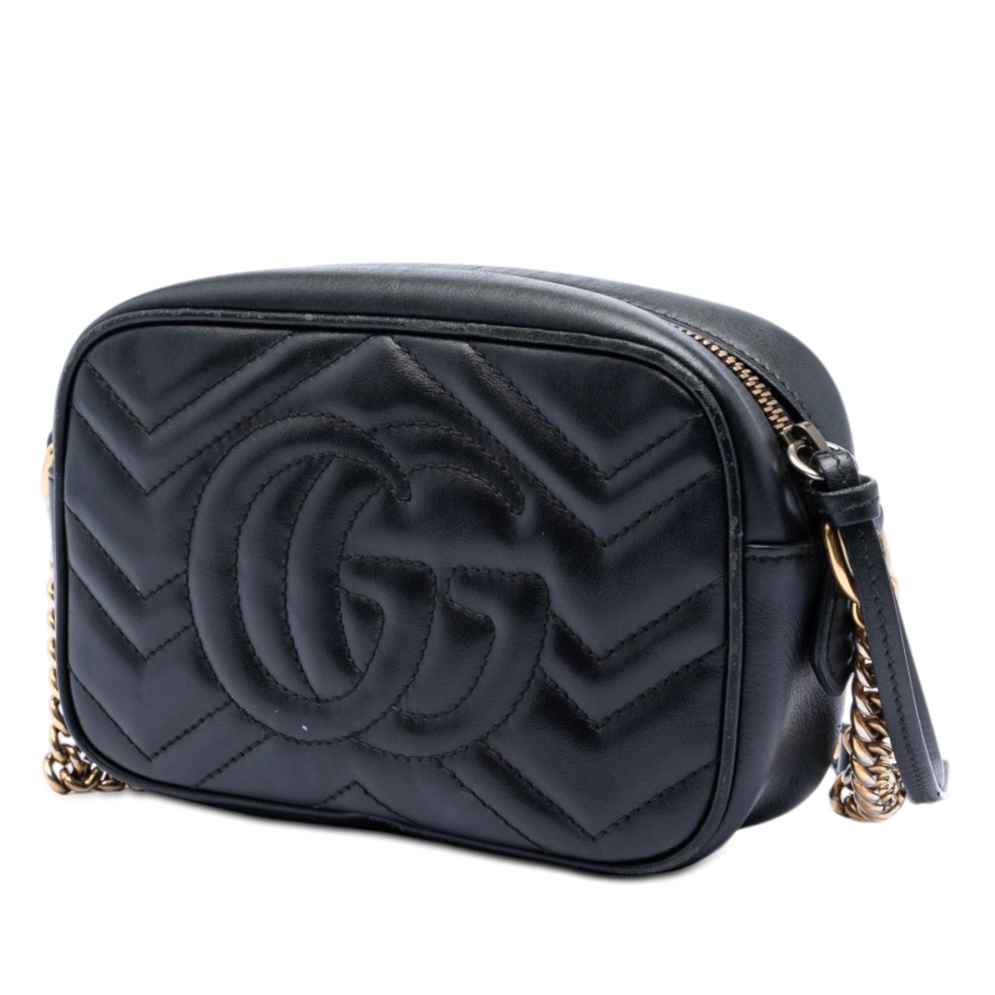 Gucci Mini GG Marmont Matelasse Leather Crossbody Size ONE SIZE - 2 Thumbnail
