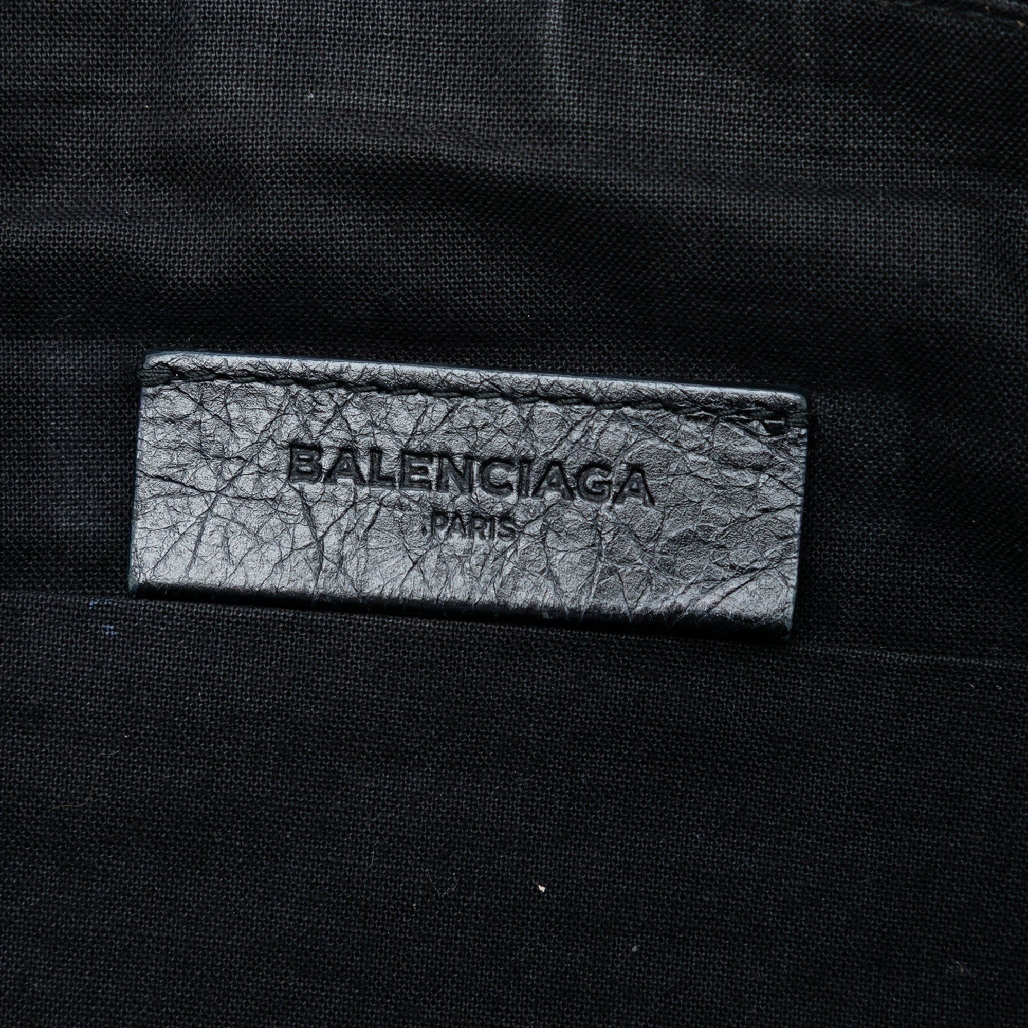 Balenciaga Lambskin Motocross Giant 12 Zip Around Flat Clutch Size ONE SIZE - 6 Thumbnail
