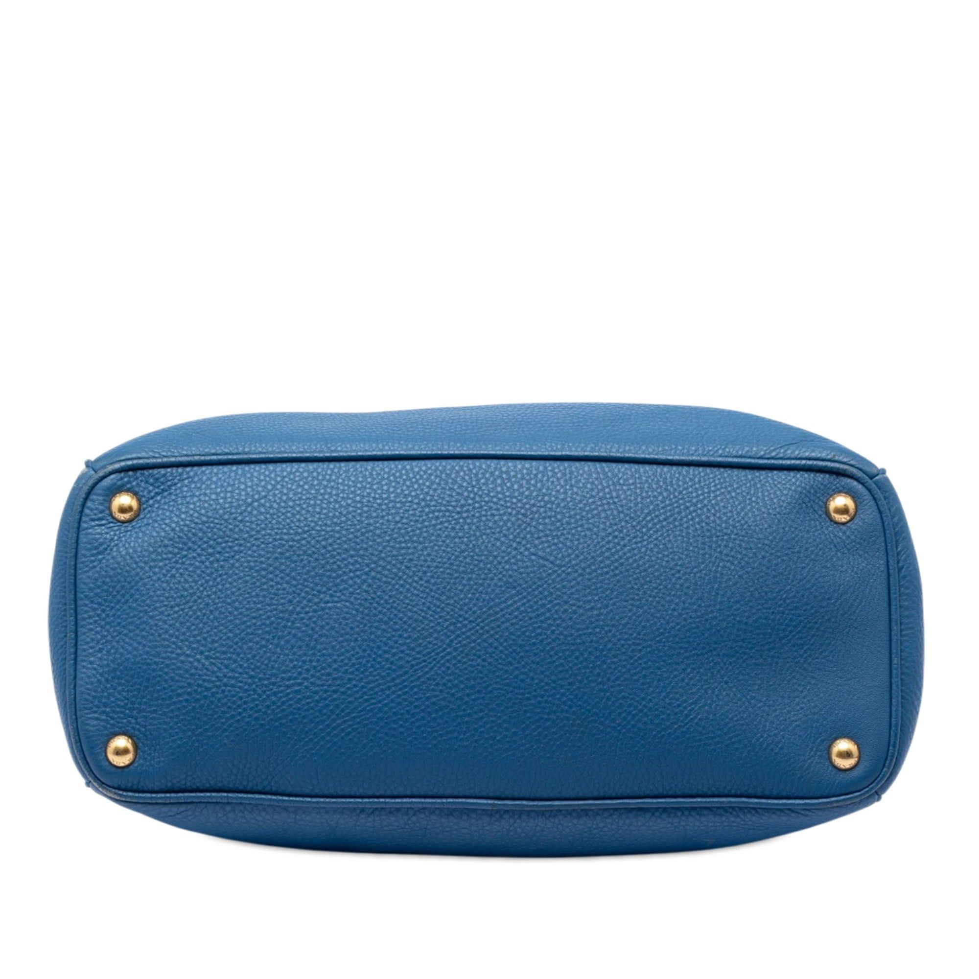 Prada Vitello Daino Double Zip Convertible Tote Size ONE SIZE - 3 Thumbnail