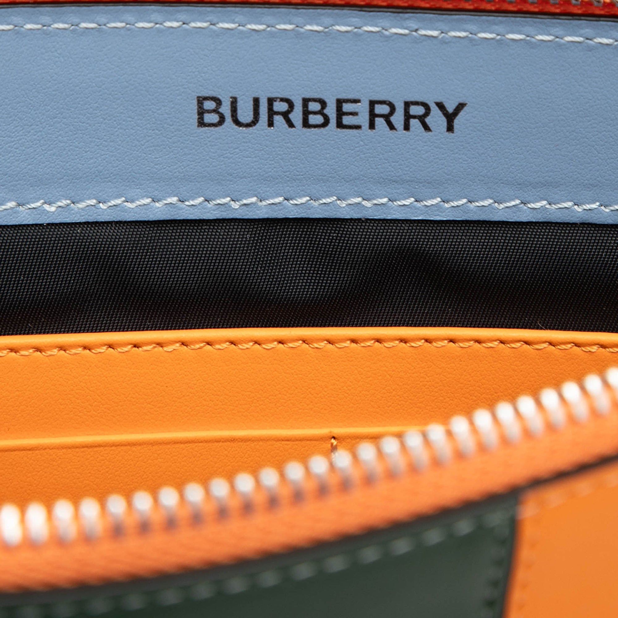 Burberry Leather Colorblock Clutch Size ONE SIZE - 5 Thumbnail