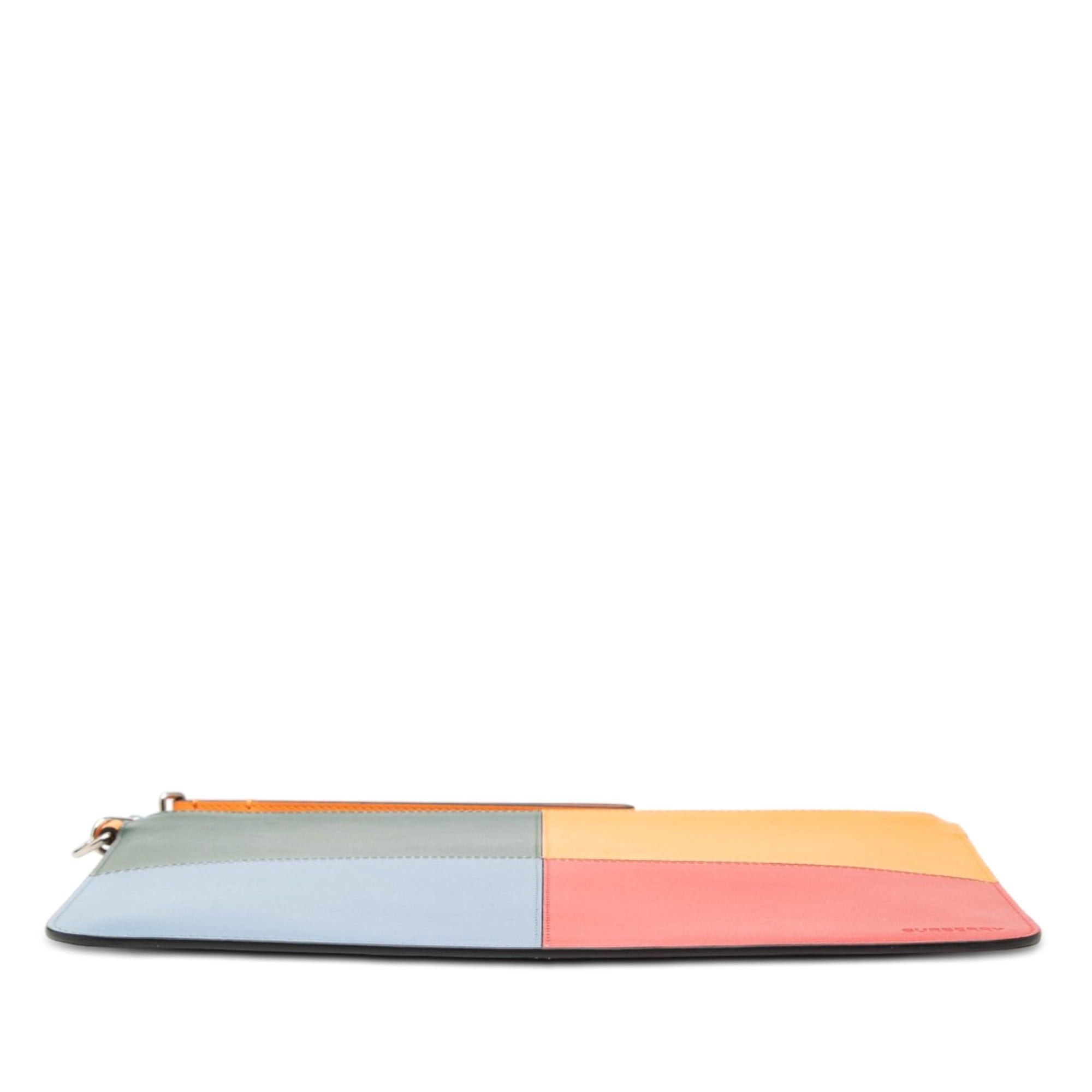 Burberry Leather Colorblock Clutch Size ONE SIZE - 3 Thumbnail