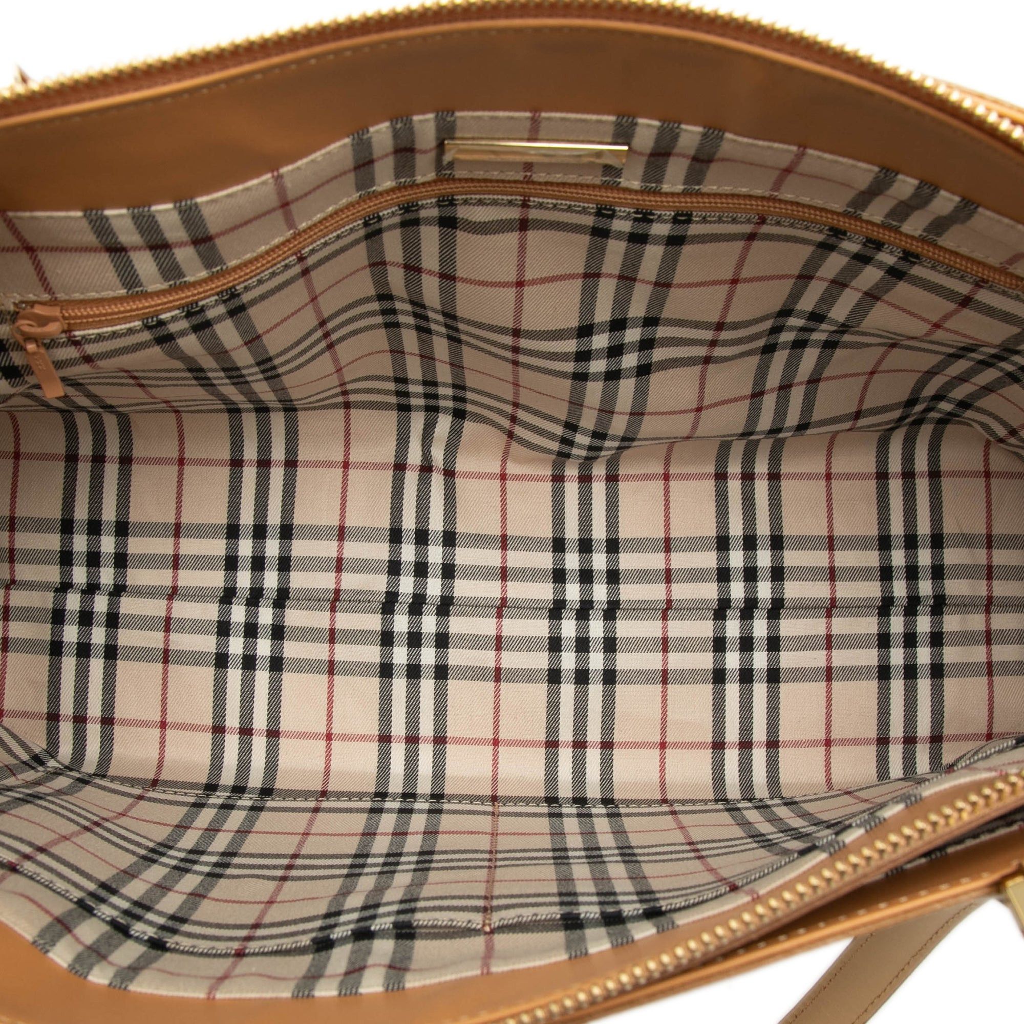 Burberry Leather Tote Size ONE SIZE - 4 Thumbnail