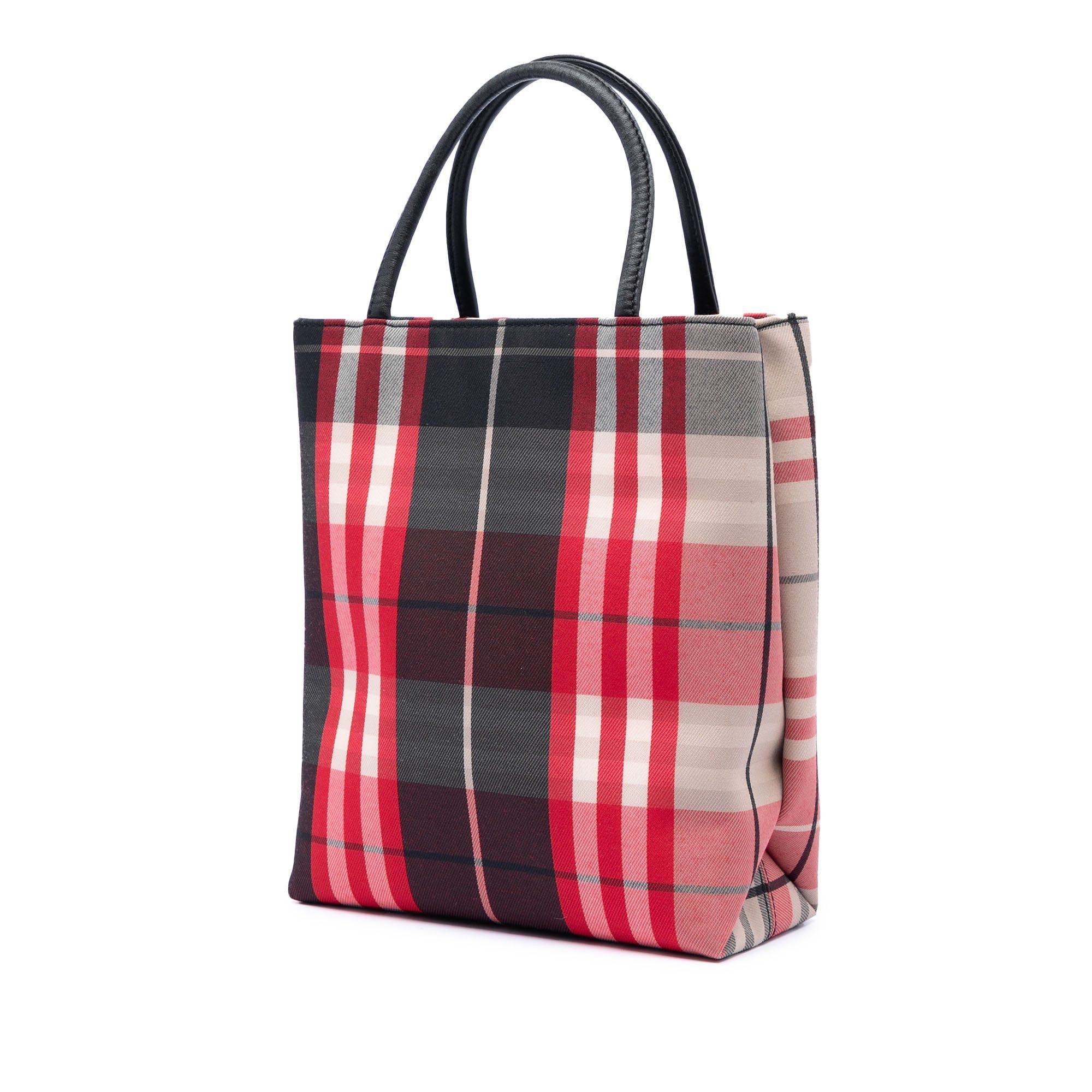 Burberry House Check Canvas Tote Size ONE SIZE - 2 Thumbnail