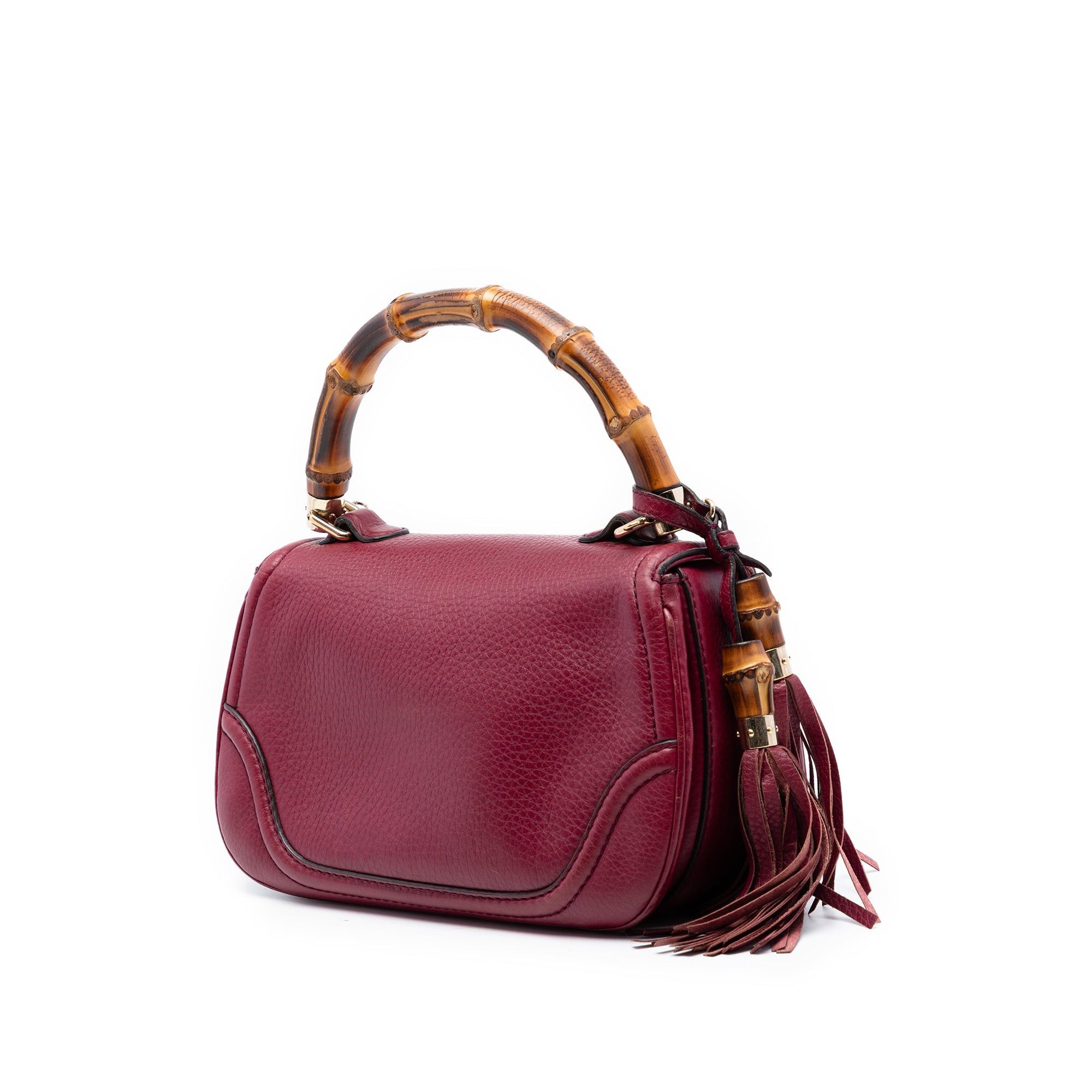 Gucci Medium Leather New Bamboo Satchel Size ONE SIZE - 2 Thumbnail