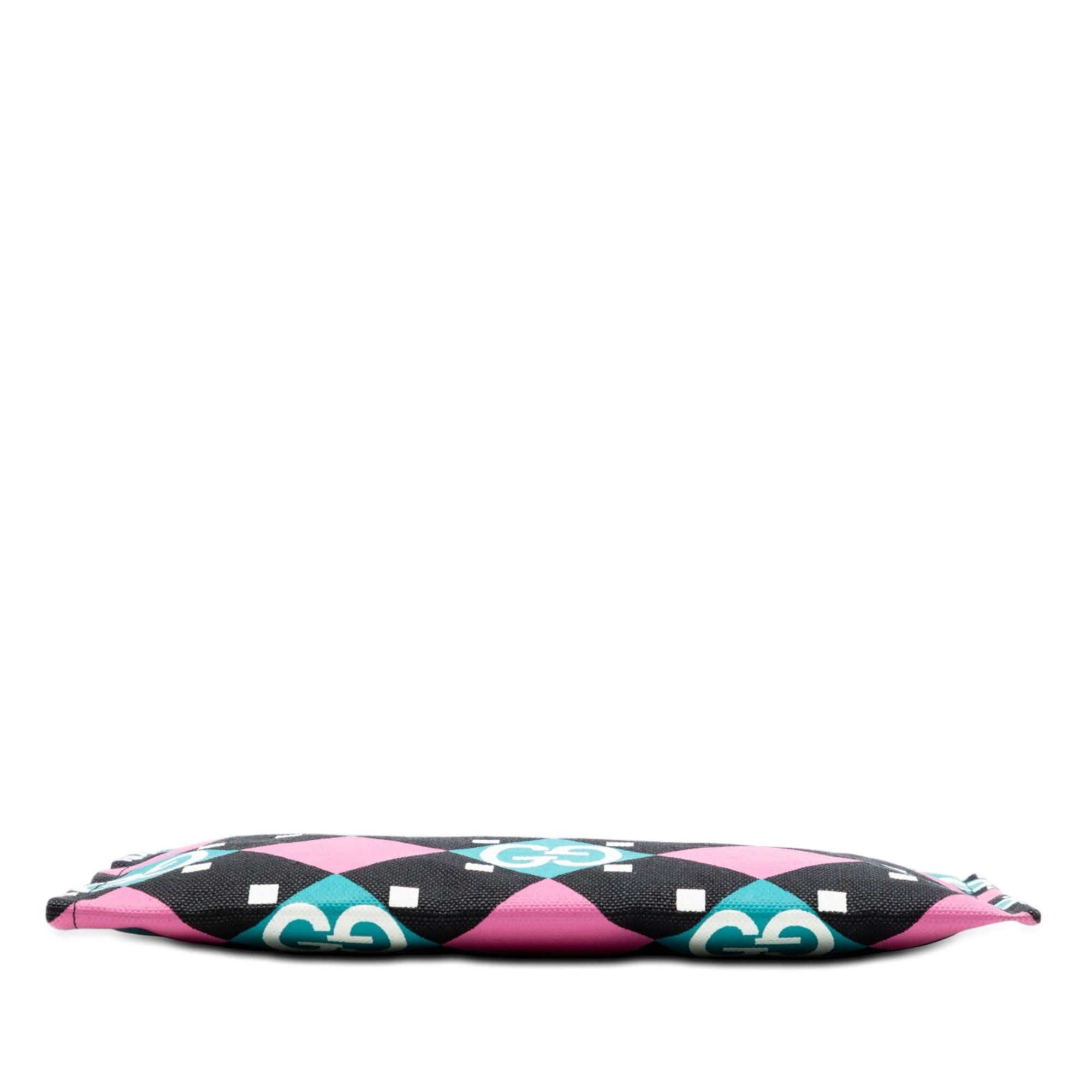 Gucci Jumbo GG Canvas Geometric Print Clutch Size ONE SIZE - 3 Thumbnail