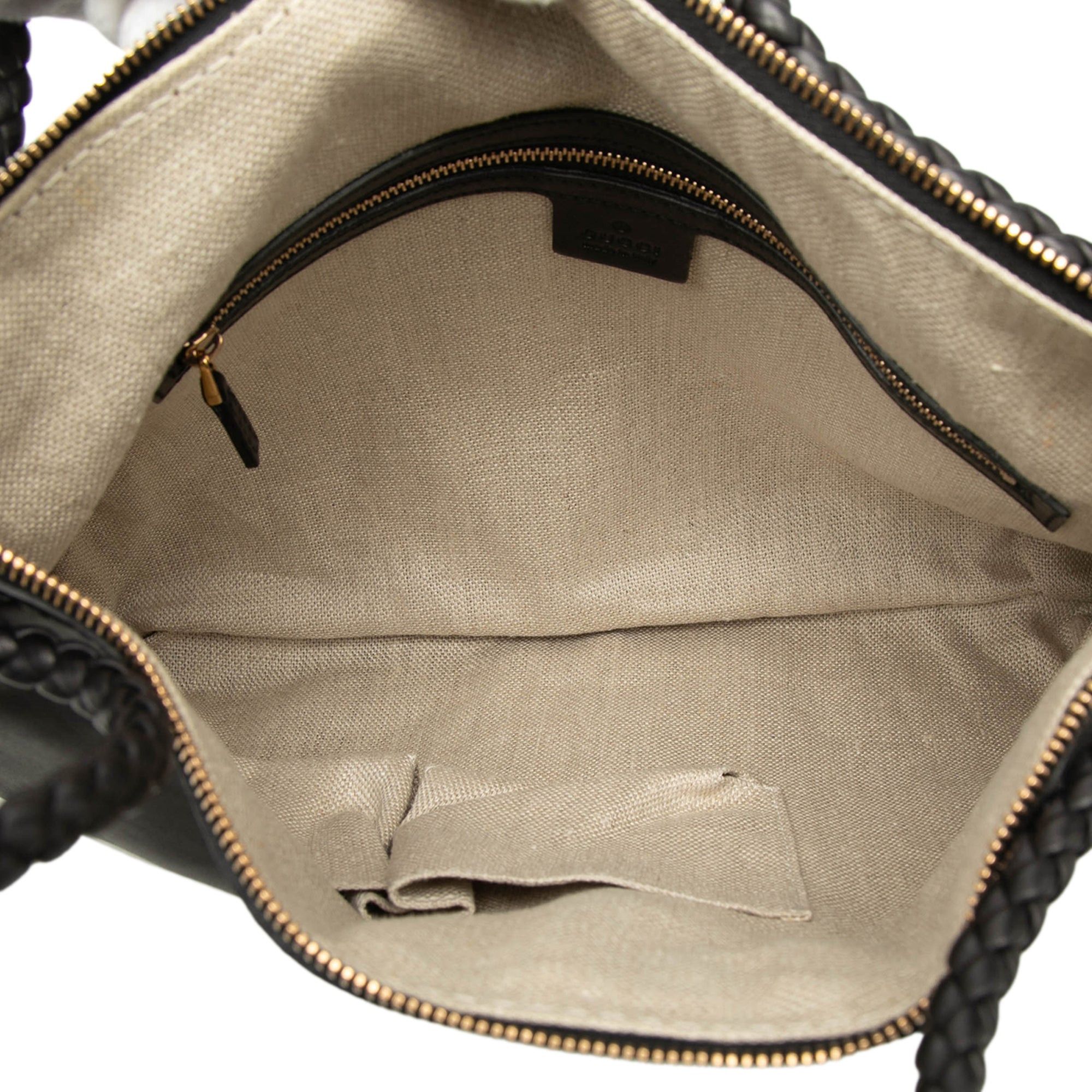 Gucci Leather Handmade Tote Size ONE SIZE - 4 Thumbnail