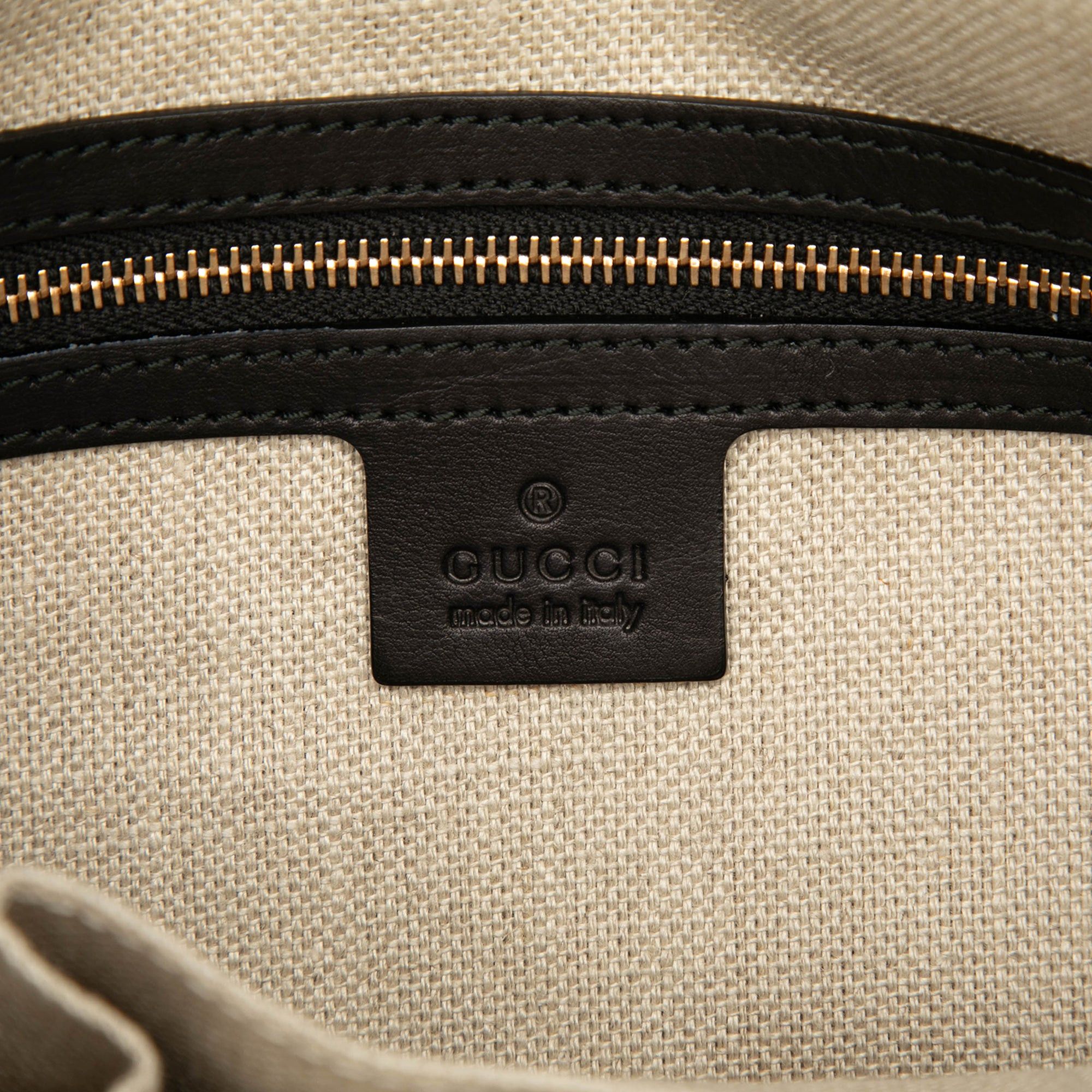 Gucci Leather Handmade Tote Size ONE SIZE - 5 Thumbnail