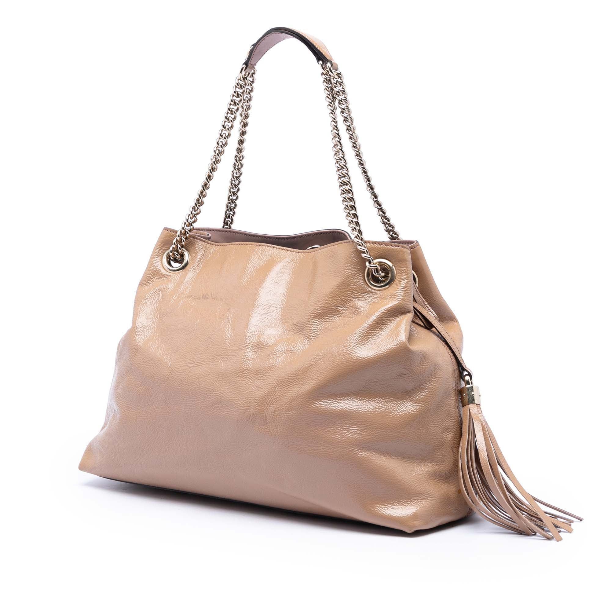 Gucci Medium Patent Soho Chain Tote Size ONE SIZE - 2 Thumbnail