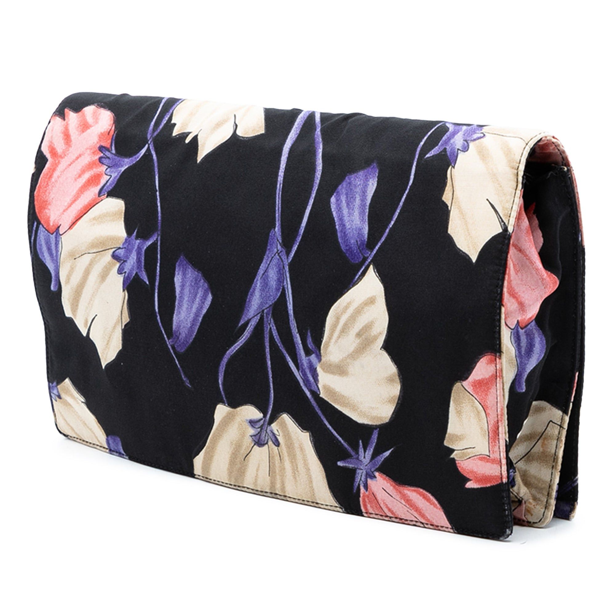Prada Tessuto Floral Print Chain Crossbody Size ONE SIZE - 2 Thumbnail