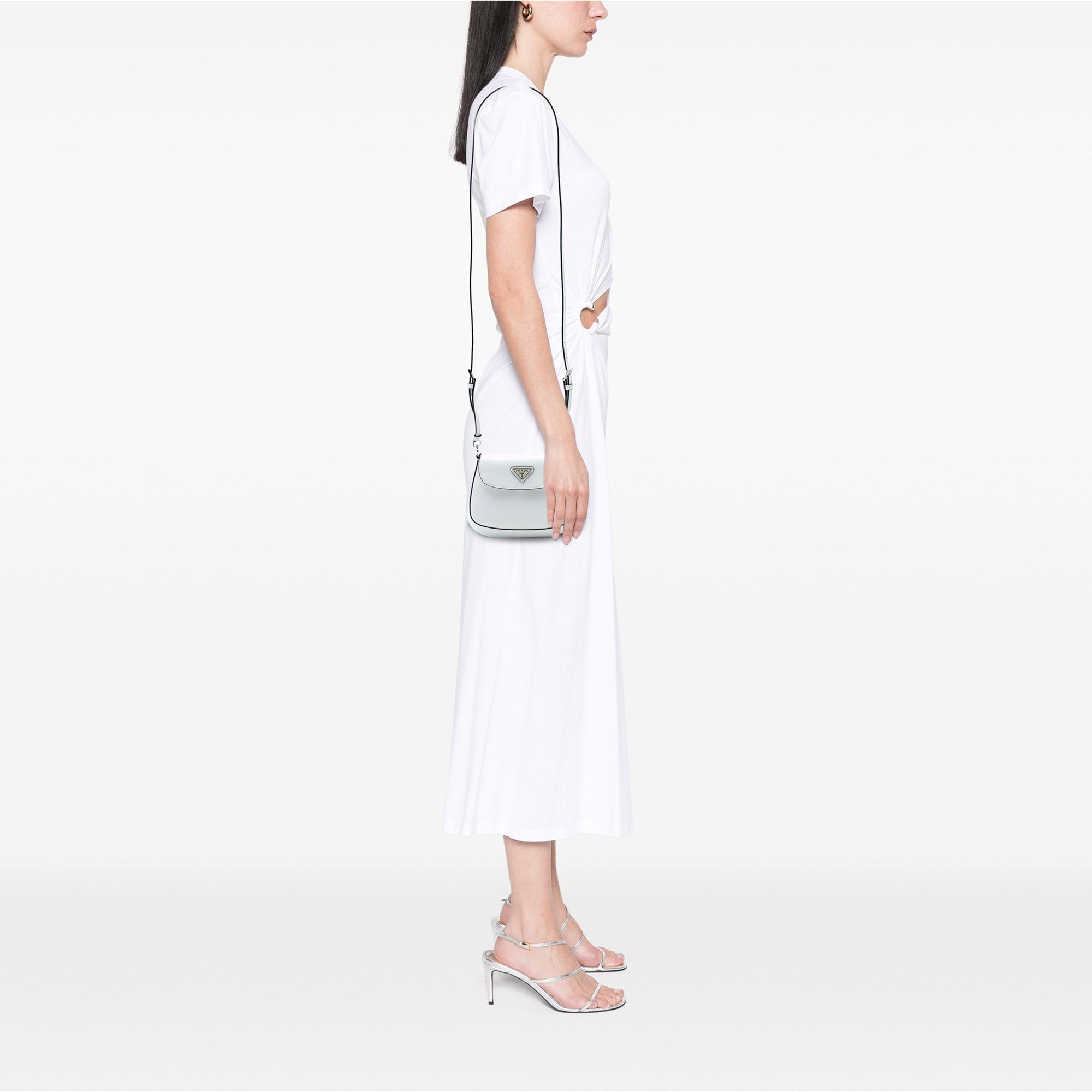 Prada Mini Brushed Leather Cleo Bag Size ONE SIZE - 6 Thumbnail