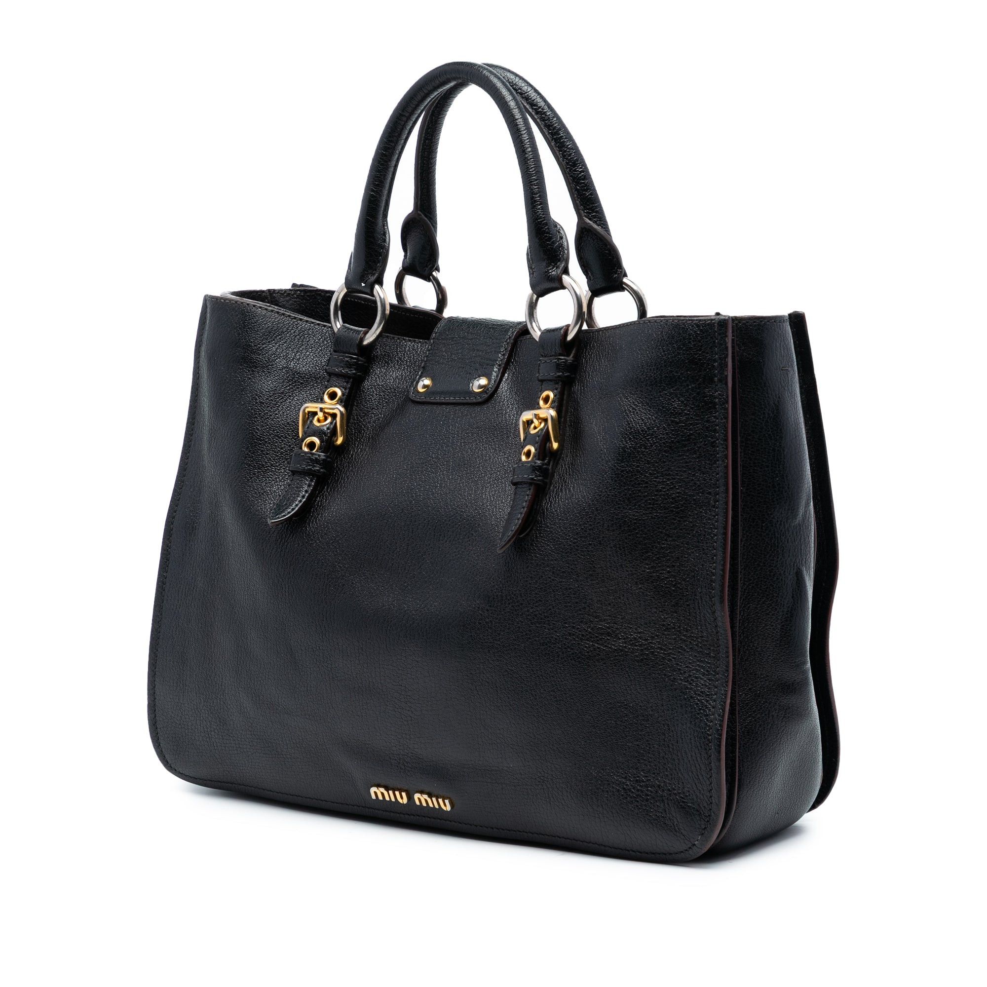 Miu Miu Goatskin Madras Satchel Size ONE SIZE - 2 Thumbnail