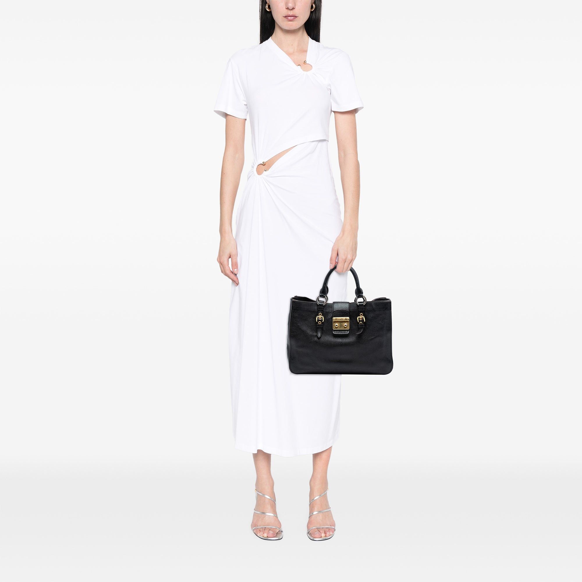 Miu Miu Goatskin Madras Satchel Size ONE SIZE - 6 Thumbnail