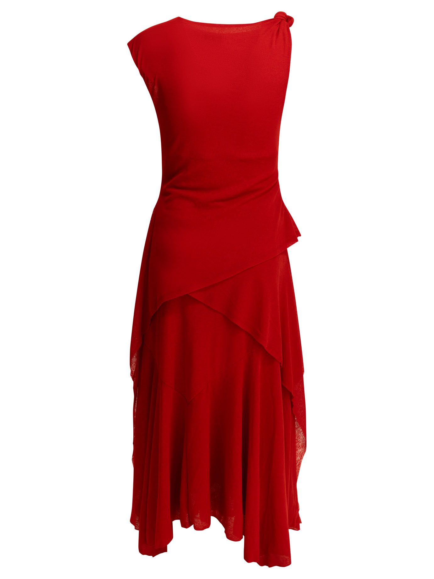 Ganni Draped Long Dress Size XS / US 0-2 / IT 36-38 - 2 Thumbnail