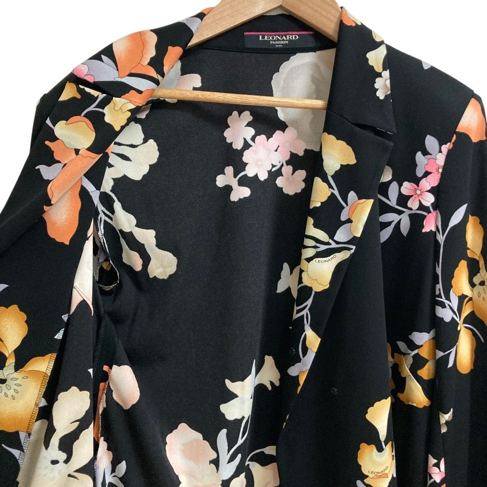 Other Leonard Leonard Fashion Flower Print Jacket Textile Outerwear DUTY FREE for USA Size ONE SIZE - 4 Thumbnail