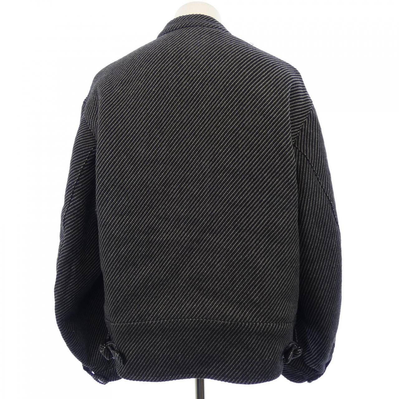 Other Yoji Yamamoto Pool Homme Yohji Yamamoto Pour Homme Wool Jacket Textile Outerwear HOY08104 DUTY FREE for USA Size ONE SIZE - 2 Thumbnail