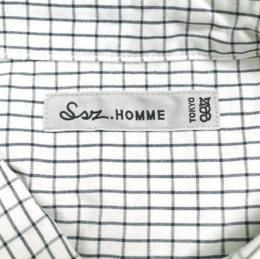 Other Beams SSZ Western Hydrodynamic Research Cotton Check Shirt Limited Textile Dress Shirt 11-11-1296-139 DUTY FREE for USA Size ONE SIZE - 3 Thumbnail