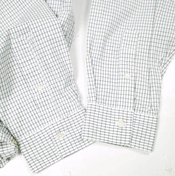 Other Beams SSZ Western Hydrodynamic Research Cotton Check Shirt Limited Textile Dress Shirt 11-11-1296-139 DUTY FREE for USA Size ONE SIZE - 6 Thumbnail