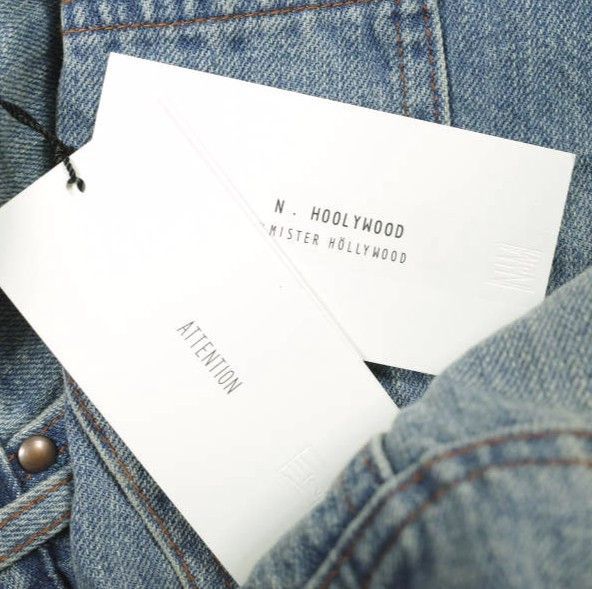 Other N. Hoolywood N.HOOLYWOOD COMPILE LINE x BIG MAC 12.6oz denim pants Textile Jeans 2261-CP60-028 DUTY FREE for USA Size ONE SIZE - 4 Thumbnail