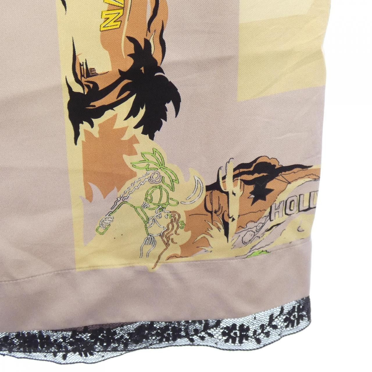 Other Pucci Emilio Pucci Silk Skirt Textile Skirts 8URV20 DUTY FREE for USA Size ONE SIZE - 5 Thumbnail