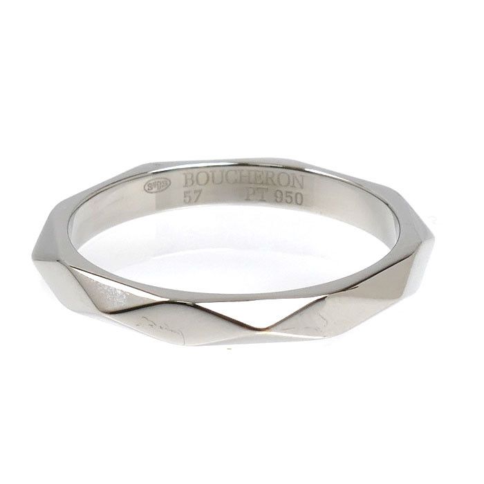 Other Boucheron Boucheron Facette Pt950 Platinum Ring Size 16.5 Precious Metal Ring JAL00014 DUTY FREE for USA Size ONE SIZE - 3 Thumbnail