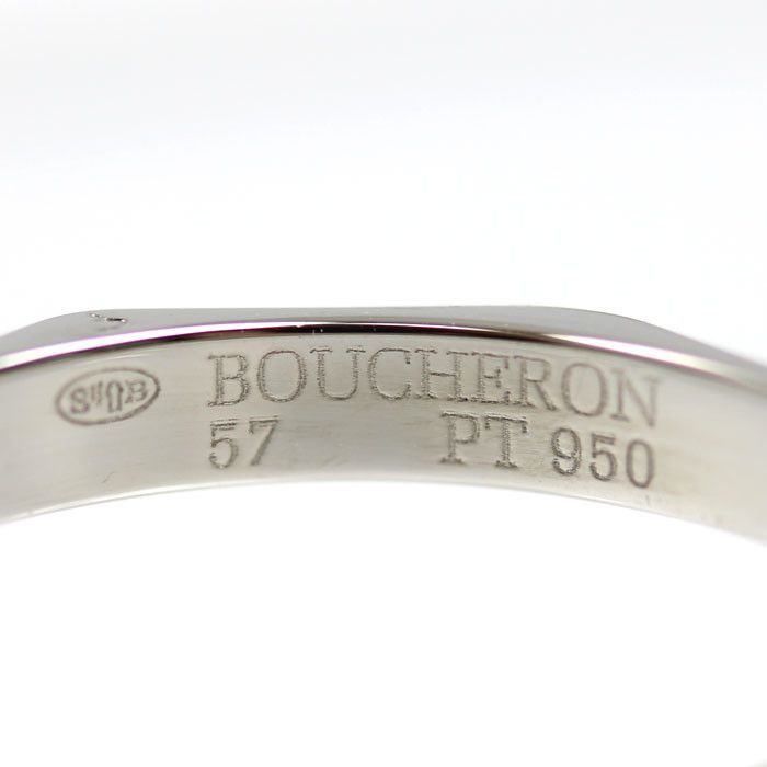 Other Boucheron Boucheron Facette Pt950 Platinum Ring Size 16.5 Precious Metal Ring JAL00014 DUTY FREE for USA Size ONE SIZE - 5 Thumbnail