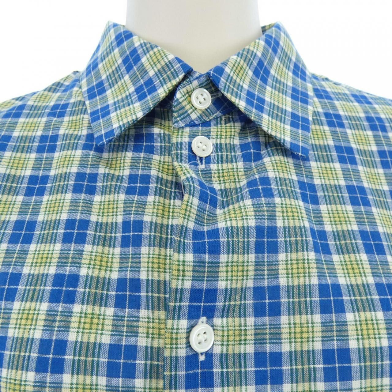 Other Yoji Yamamoto Yohji Yamamoto Cotton Shirt Textile Dress Shirt FQ-B52-009 DUTY FREE for USA Size ONE SIZE - 5 Thumbnail