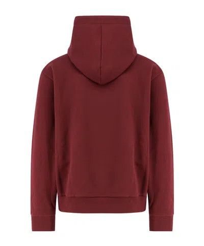 Celine blason celine hoodie in cotton fleece burgundy Size US L / EU 52-54 / 3 - 2 Thumbnail