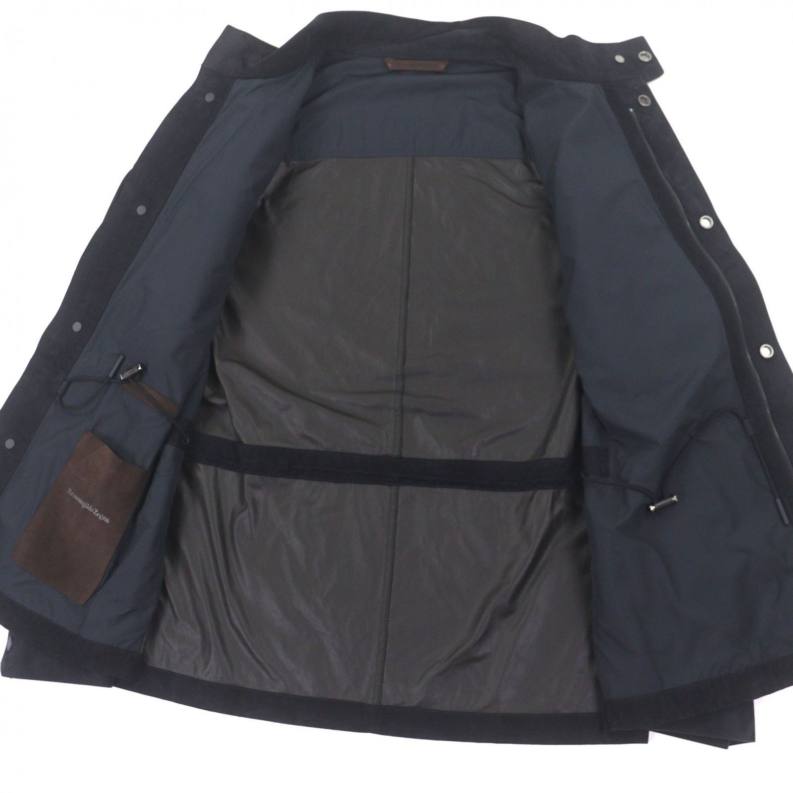 Other Zegna Ermenegildo Zegna Lamb Leather Jacket Leather Outerwear DUTY FREE for USA Size ONE SIZE - 4 Thumbnail