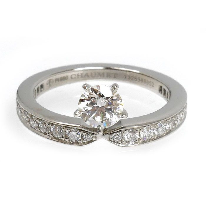 Other Chaumet Chaumet Josephine Eclat d’Eternite Pt950 Platinum Diamond Ring Size 10.5 Precious Metal Ring DUTY FREE for USA Size ONE SIZE - 3 Thumbnail