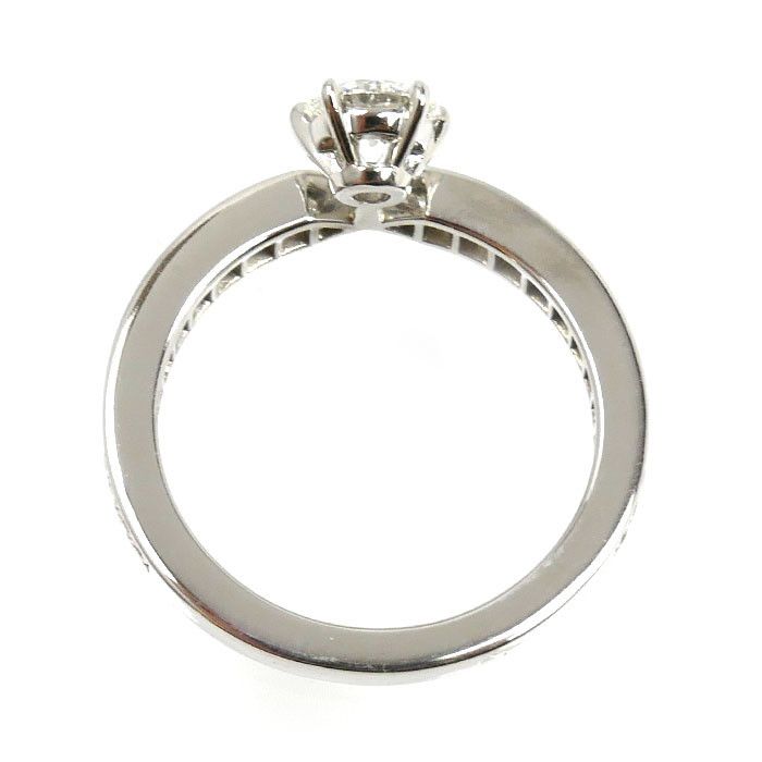 Other Chaumet Chaumet Josephine Eclat d’Eternite Pt950 Platinum Diamond Ring Size 10.5 Precious Metal Ring DUTY FREE for USA Size ONE SIZE - 4 Thumbnail