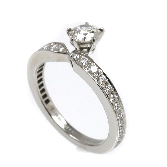 Other Chaumet Chaumet Josephine Eclat d’Eternite Pt950 Platinum Diamond Ring Size 10.5 Precious Metal Ring DUTY FREE for USA Size ONE SIZE - 2 Thumbnail