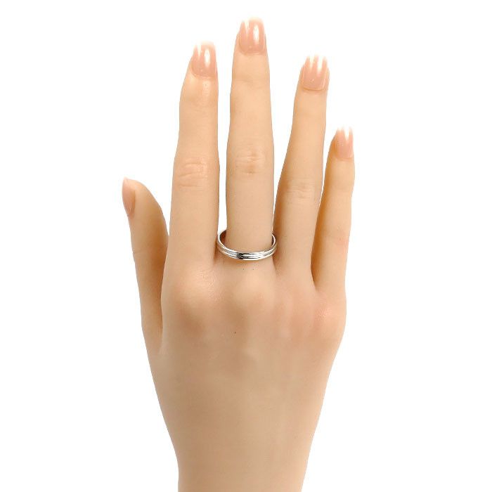 Other Boucheron Boucheron Godron Pt950 Platinum Ring Size 61 Precious Metal Ring JAL00113 DUTY FREE for USA Size ONE SIZE - 6 Thumbnail