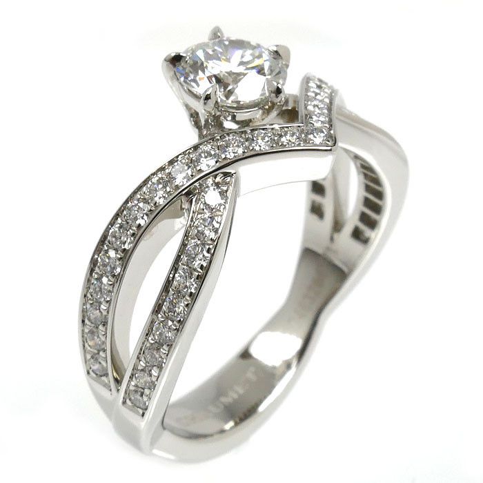 Other Chaumet Chaumet Josephine Amour D’Aigrette Pt950 Diamond Ring Size 8 Precious Metal Ring J84089 DUTY FREE for USA Size ONE SIZE - 2 Thumbnail