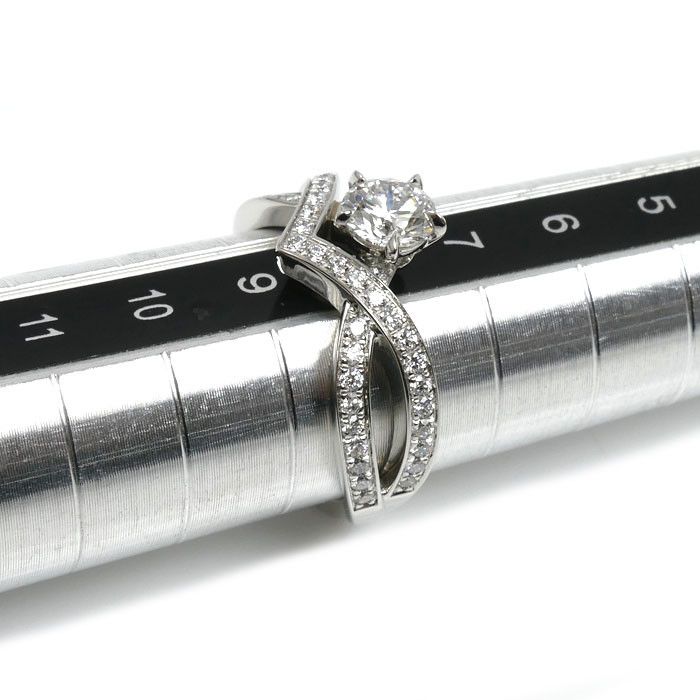Other Chaumet Chaumet Josephine Amour D’Aigrette Pt950 Diamond Ring Size 8 Precious Metal Ring J84089 DUTY FREE for USA Size ONE SIZE - 6 Thumbnail