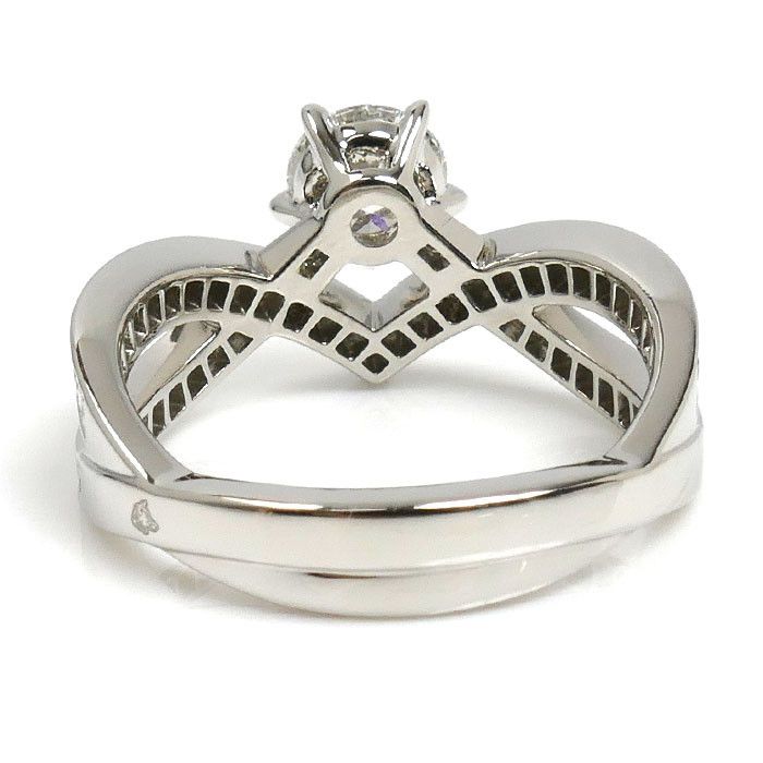 Other Chaumet Chaumet Josephine Amour D’Aigrette Pt950 Diamond Ring Size 8 Precious Metal Ring J84089 DUTY FREE for USA Size ONE SIZE - 4 Thumbnail