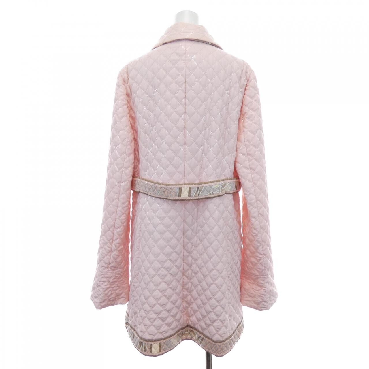 Other Leonard LEONARD Silk Coat Textile Outerwear 0378151 DUTY FREE for USA Size ONE SIZE - 2 Thumbnail