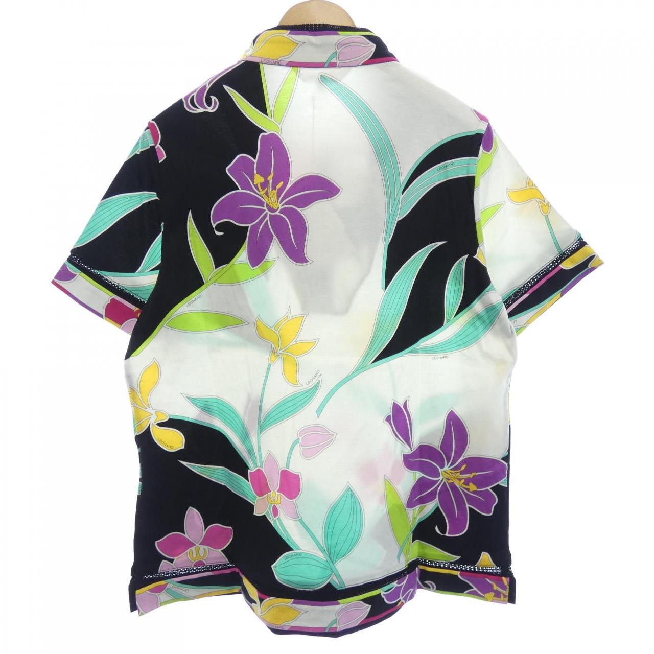Other Leonard Leonard Sport Floral Top Textile Tops 0578605 DUTY FREE for USA Size ONE SIZE - 2 Thumbnail