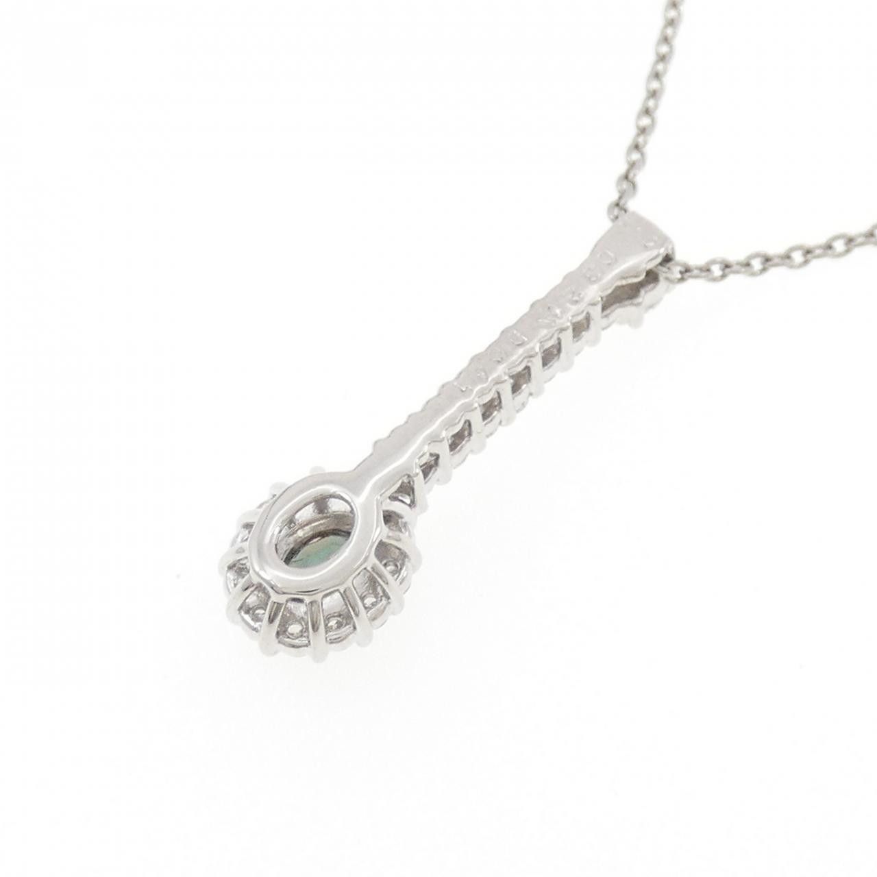 Other Tasaki Tasaki Platinum Alexandrite Diamond Necklace Precious Metal Necklace DUTY FREE for USA Size ONE SIZE - 4 Thumbnail