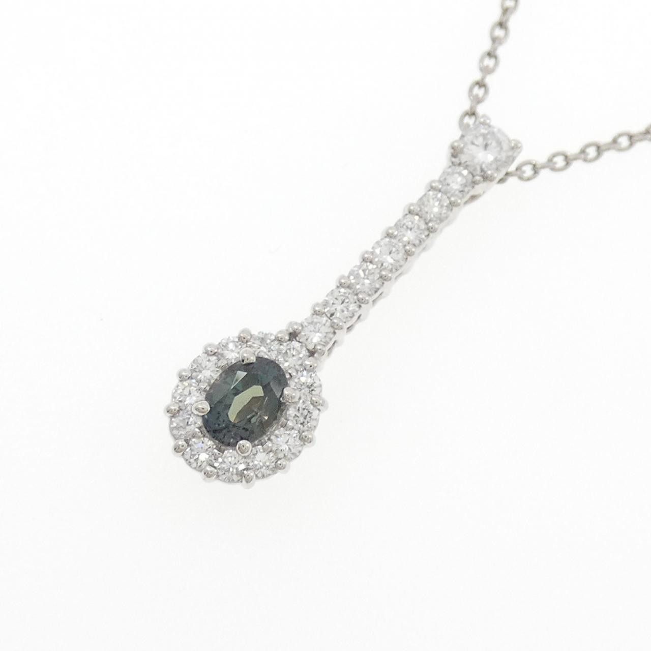 Other Tasaki Tasaki Platinum Alexandrite Diamond Necklace Precious Metal Necklace DUTY FREE for USA Size ONE SIZE - 3 Thumbnail