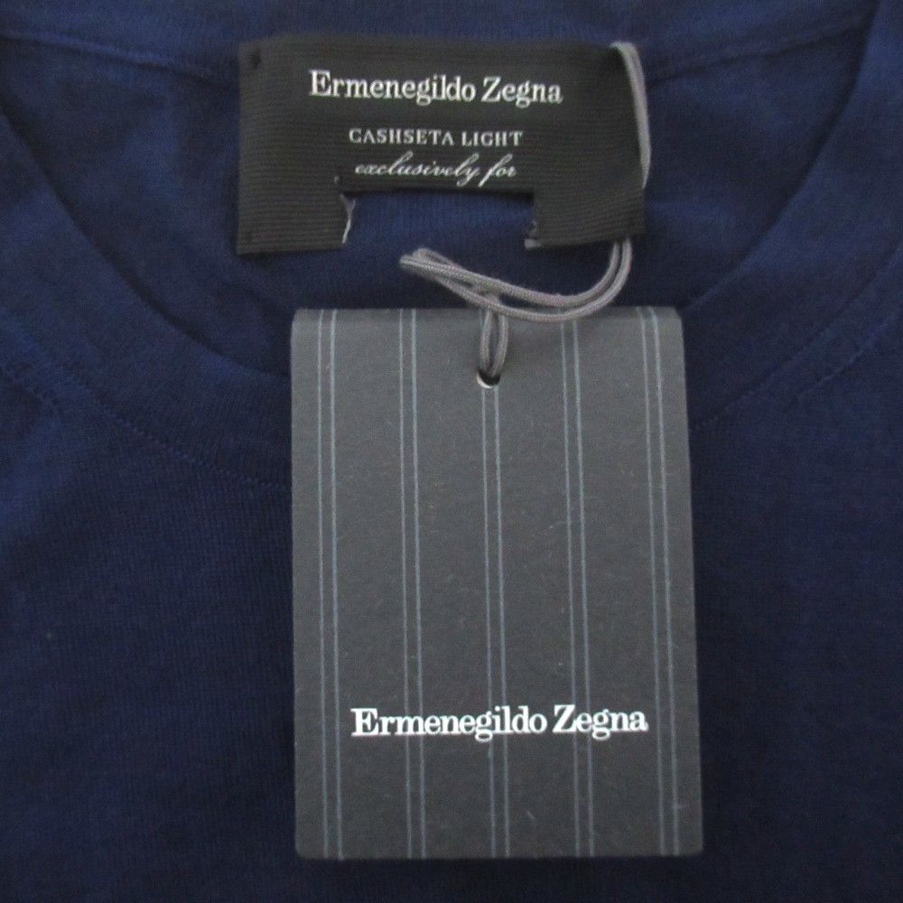Other Zegna Ermenegildo Zegna CASHSETA LIGHT Cashmere Silk Short Sleeve Knit Textile Tops DUTY FREE for USA Size ONE SIZE - 6 Thumbnail