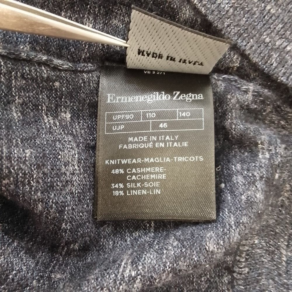 Other Zegna Ermenegildo Zegna Cashmere Silk Knit Sweater Textile Tops DUTY FREE for USA Size ONE SIZE - 6 Thumbnail