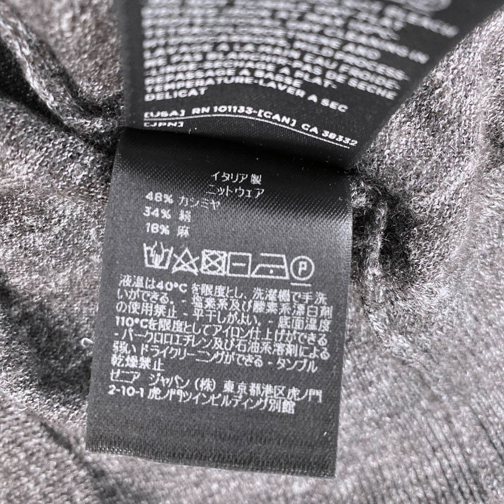 Other Zegna Ermenegildo Zegna Cashmere Silk Knit Sweater Textile Tops DUTY FREE for USA Size ONE SIZE - 7 Thumbnail